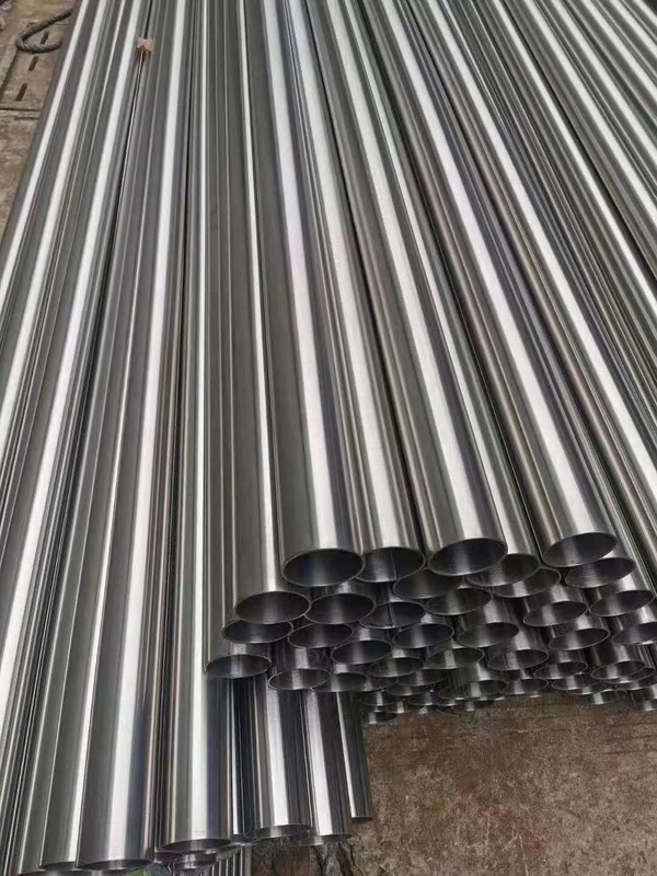উচ্চ ক্ষয় প্রতিরোধের জন্য ASTM A312 TP316L স্টেইনলেস স্টীল পাইপ ওয়েল্ডিং টিউবিং