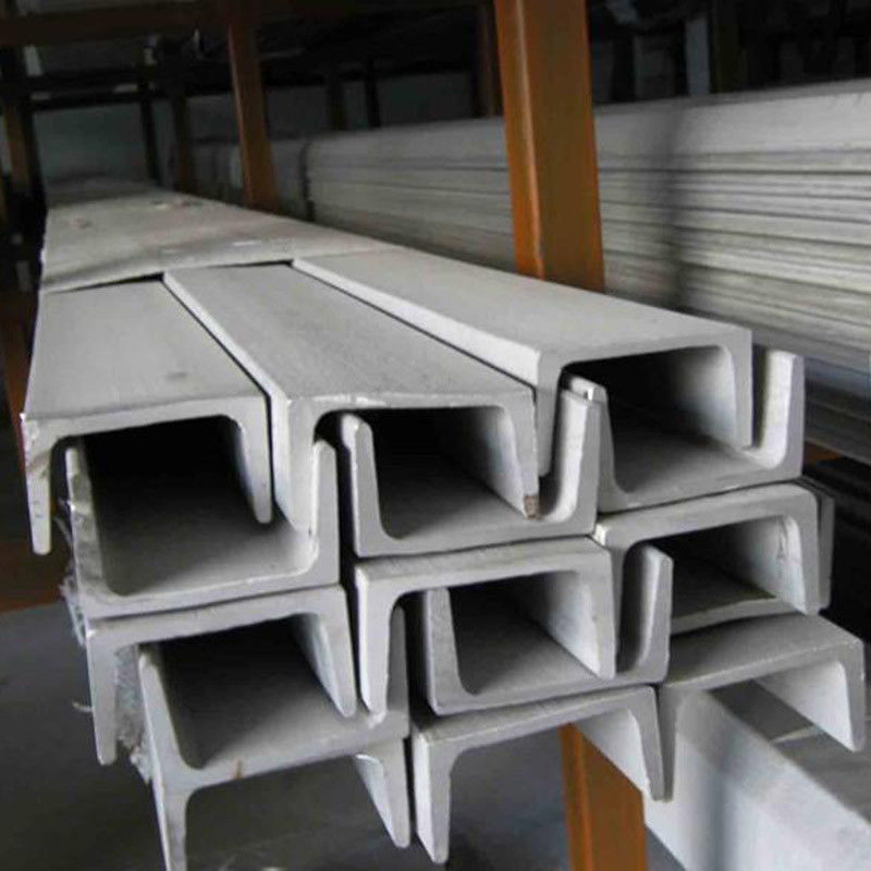 ঠান্ডা টানা AISI ASTM স্টেইনলেস স্টিল চ্যানেল বার 2mm ইস্পাত কাঠামো নির্মাণের জন্য